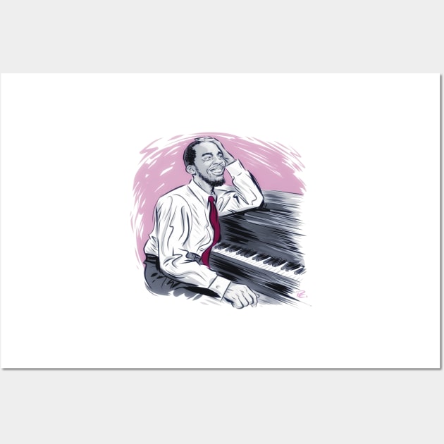 Ahmad Jamal - An illustration by Paul Cemmick Wall Art by PLAYDIGITAL2020